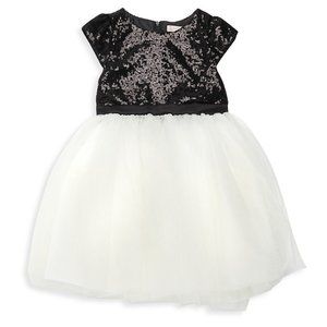Tutu Couture Girl's 2T &3T Sequin Tulle Dress